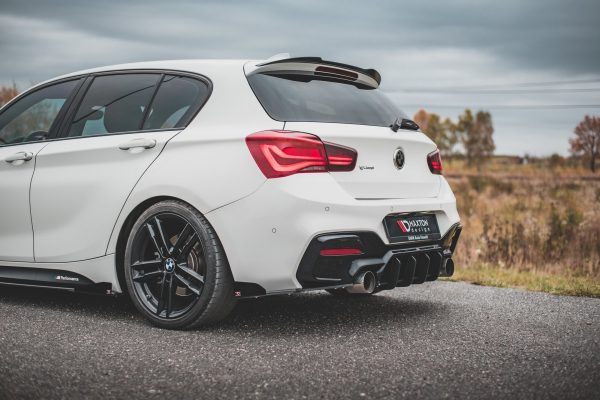 BMW 1 F20 M140i - Splitters laterais traseiros STREET PRO V.3 | BM1F20FMCNC-RSD3BRB+RSF1G | Produto Maxton Design distribuído por Unicartuning.
