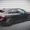 Volkswagen Golf R Mk8 - Splitters laterais traseiros STREET PRO | VWGO8RCNC-RSD1BRB | Produto Maxton Design distribuído por Unicartuning.