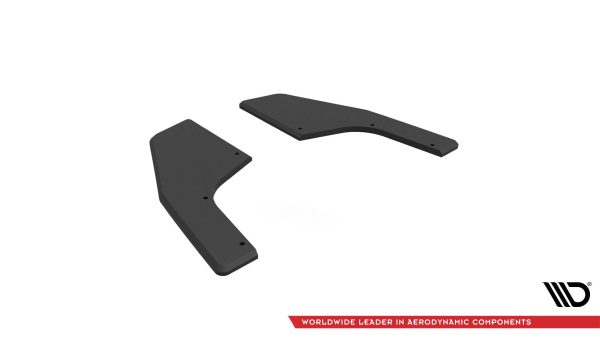 Volkswagen Golf R Mk8 - Splitters laterais traseiros STREET PRO | VWGO8RCNC-RSD1BRB | Produto Maxton Design distribuído por Unicartuning.