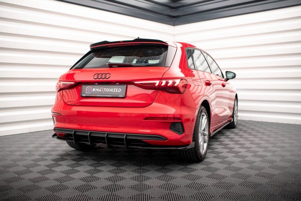 Audi A3 Sportback 8Y - Difusor STREET PRO + Splitters | AUA38YCNC-RS1B+BRBI+RSF1G | Produto Maxton Design distribuído por Unicartuning. Audi A3 Sportback 8Y - Difusor STREET PRO + Splitters | AUA38YCNC-RS1B+BRBI+RSF1G | Produto Maxton Design distribuído por Unicartuning.
