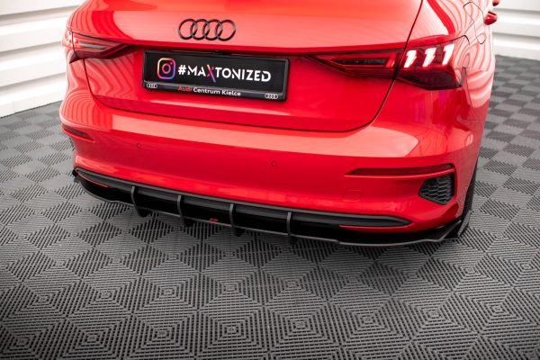 Audi A3 Sportback 8Y - Difusor STREET PRO + Splitters | AUA38YCNC-RS1B+BRBI+RSF1G | Produto Maxton Design distribuído por Unicartuning. Audi A3 Sportback 8Y - Difusor STREET PRO + Splitters | AUA38YCNC-RS1B+BRBI+RSF1G | Produto Maxton Design distribuído por Unicartuning.