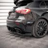Mercedes-Benz A35 AMG Hatchback Aero Pack W177 - Difusor STREET PRO + Splitters | MEA17735CNC-RS1B+BRBI+RSF1G | Produto Maxton Design distribuído por Unicartuning.
