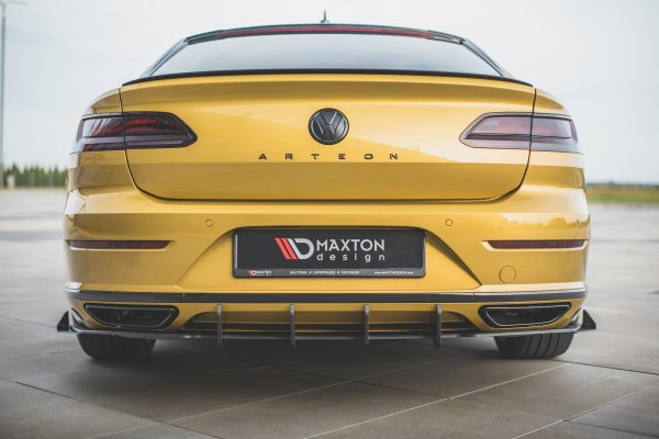 Volkswagen Arteon R-line - Difusor STREET PRO + Splitters | VWAR1RLINECNC-RS1BRB+RSF1G | Produto Maxton Design distribuído por Unicartuning.