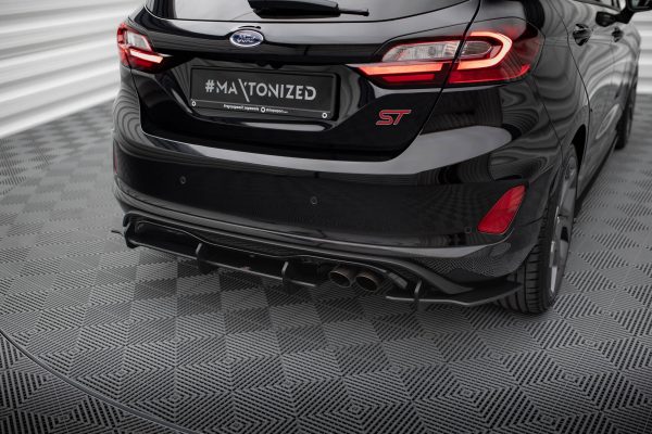 Ford Fiesta Mk8 ST - Difusor STREET PRO | FOFI8STCNC-RS1BRB | Produto Maxton Design distribuído por Unicartuning.