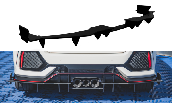 Honda Civic X Type R - Difusor STREET PRO | HOCI10TYPERCNC-RS1B | Produto Maxton Design distribuído por Unicartuning. Honda Civic X Type R - Difusor STREET PRO | HOCI10TYPERCNC-RS1B | Produto Maxton Design distribuído por Unicartuning.