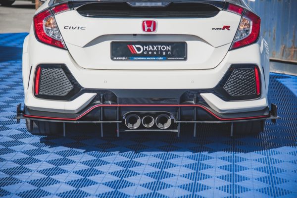 Honda Civic X Type R - Difusor STREET PRO | HOCI10TYPERCNC-RS1B+BRBI | Produto Maxton Design distribuído por Unicartuning. Honda Civic X Type R - Difusor STREET PRO | HOCI10TYPERCNC-RS1B+BRBI | Produto Maxton Design distribuído por Unicartuning.