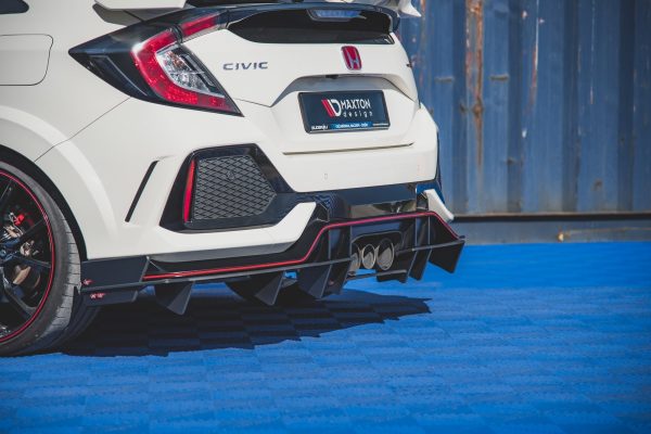 Honda Civic X Type R - Difusor STREET PRO | HOCI10TYPERCNC-RS1B+BRBI | Produto Maxton Design distribuído por Unicartuning. Honda Civic X Type R - Difusor STREET PRO | HOCI10TYPERCNC-RS1B+BRBI | Produto Maxton Design distribuído por Unicartuning.