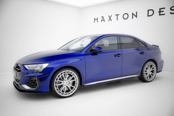 Audi A3 S-Line Sedan / S3 Sedan 8Y (facelift) - Lâminas para Embaladeiras STREET PRO | AUS38YFCNC-SD1B | Produto Maxton Design distribuído por Unicartuning.