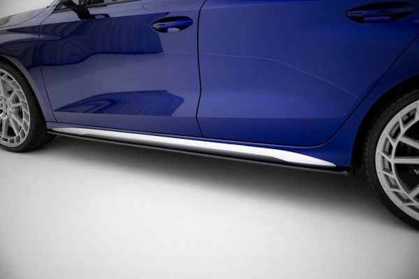 Audi A3 S-Line Sedan / S3 Sedan 8Y (facelift) - Lâminas para Embaladeiras STREET PRO | AUS38YFCNC-SD1B | Produto Maxton Design distribuído por Unicartuning.