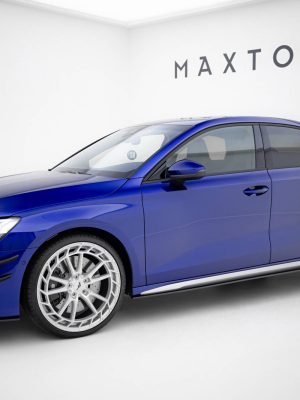 Audi A3 S-Line Sedan / S3 Sedan 8Y (facelift) - Lâminas para Embaladeiras STREET PRO | AUS38YFCNC-SD1BRB | Produto Maxton Design distribuído por Unicartuning.