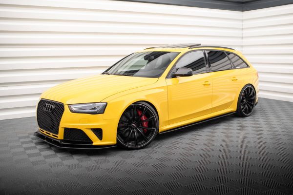 Audi RS4 B8 - Lâminas para Embaladeiras STREET PRO | AURS4B8CNC-SD1B | Produto Maxton Design distribuído por Unicartuning.