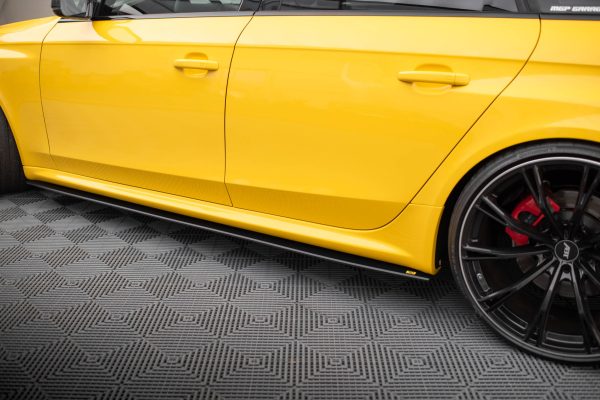 Audi RS4 B8 - Lâminas para Embaladeiras STREET PRO | AURS4B8CNC-SD1B | Produto Maxton Design distribuído por Unicartuning.