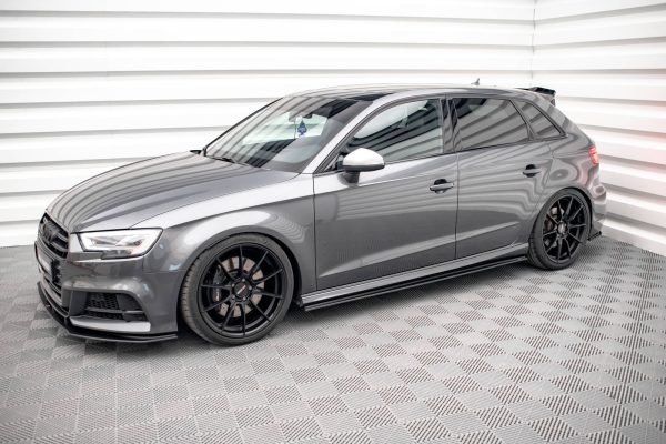 Audi S3 / A3 S-Line Sportback 8V (facelift) - Lâminas para Embaladeiras STREET PRO | AUS33FSBCNC-SD1B | Produto Maxton Design distribuído por Unicartuning. Audi S3 / A3 S-Line Sportback 8V (facelift) - Lâminas para Embaladeiras STREET PRO | AUS33FSBCNC-SD1B | Produto Maxton Design distribuído por Unicartuning.