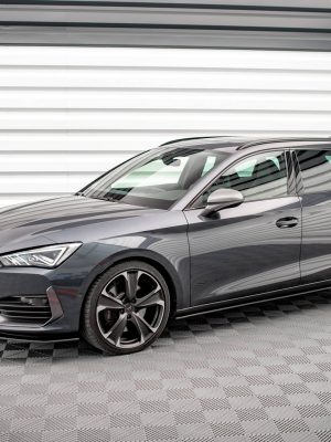 Cupra Leon Mk1 - Lâminas para Embaladeiras STREET PRO | CULE1CNC-SD1B | Produto Maxton Design distribuído por Unicartuning.