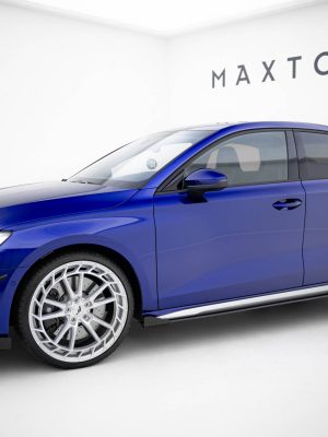Audi A3 S-Line Sedan / S3 Sedan 8Y (facelift) - Lâminas para Embaladeiras STREET PRO + Splitters | AUS38YFCNC-SD1BRB+SF1G | Produto Maxton Design distribuído por Unicartuning. Audi A3 S-Line Sedan / S3 Sedan 8Y (facelift) - Lâminas para Embaladeiras STREET PRO + Splitters | AUS38YFCNC-SD1BRB+SF1G | Produto Maxton Design distribuído por Unicartuning.