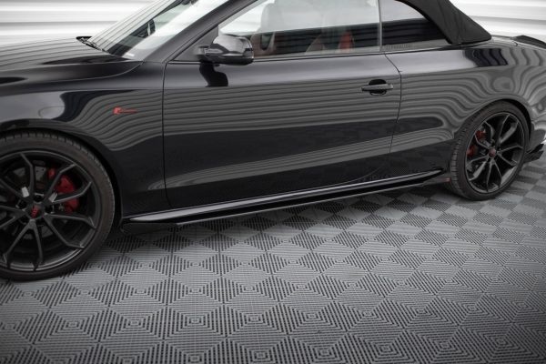 Audi A5 / A5 S-Line / S5 Coupé / Cabrio 8T / 8T (facelift) - Lâminas para Embaladeiras STREET PRO + Splitters | AUS51CNC-SD1B+SF1G | Produto Maxton Design distribuído por Unicartuning. Audi A5 / A5 S-Line / S5 Coupé / Cabrio 8T / 8T (facelift) - Lâminas para Embaladeiras STREET PRO + Splitters | AUS51CNC-SD1B+SF1G | Produto Maxton Design distribuído por Unicartuning.