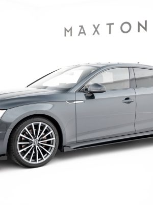 Audi A5 Sportback F5 (facelift) - Lâminas para Embaladeiras STREET PRO + Splitters | AUA52FSBCNC-SD1B+SF1G | Produto Maxton Design distribuído por Unicartuning. Audi A5 Sportback F5 (facelift) - Lâminas para Embaladeiras STREET PRO + Splitters | AUA52FSBCNC-SD1B+SF1G | Produto Maxton Design distribuído por Unicartuning.