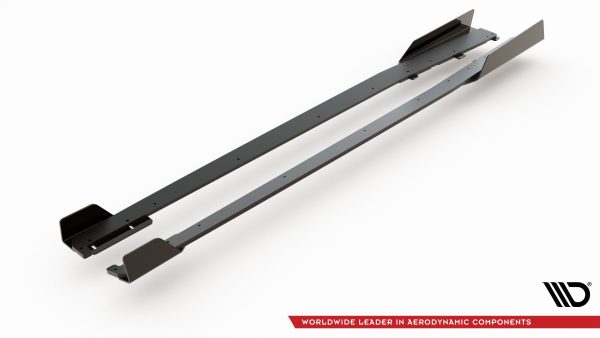 Audi RS3 8V Sportback - Lâminas para Embaladeiras STREET PRO + Splitters | AURS38VCNC-SD2BRB+SRF1G | Produto Maxton Design distribuído por Unicartuning.