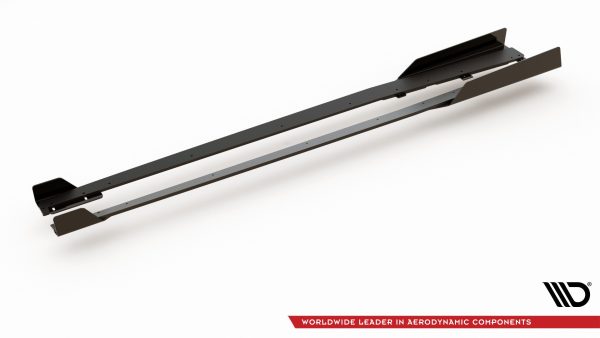 Audi RS3 8V Sportback - Lâminas para Embaladeiras STREET PRO + Splitters | AURS38VCNC-SD2BRB+SRF1G | Produto Maxton Design distribuído por Unicartuning.