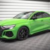 Audi RS3 Sedan 8Y - Lâminas para Embaladeiras STREET PRO + Splitters | AURS38YSCNC-SD1B+SF1G | Produto Maxton Design distribuído por Unicartuning.