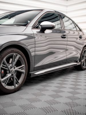 Audi S3 / A3 S-Line 8Y / 8Y (facelift) - Lâminas para Embaladeiras STREET PRO + Splitters | AUA38YSLINECNC-SD1B+SRF1G | Produto Maxton Design distribuído por Unicartuning. Audi S3 / A3 S-Line 8Y / 8Y (facelift) - Lâminas para Embaladeiras STREET PRO + Splitters | AUA38YSLINECNC-SD1B+SRF1G | Produto Maxton Design distribuído por Unicartuning.