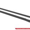 Audi S3 / A3 S-Line 8Y / 8Y (facelift) - Lâminas para Embaladeiras STREET PRO + Splitters | AUA38YSLINECNC-SD1BRB+SRF1G | Produto Maxton Design distribuído por Unicartuning.