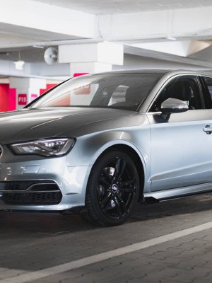 Audi S3 / A3 S-Line Sedan 8V - Lâminas para Embaladeiras STREET PRO + Splitters | AUS33SCNC-SD1BRB+SF1G | Produto Maxton Design distribuído por Unicartuning.