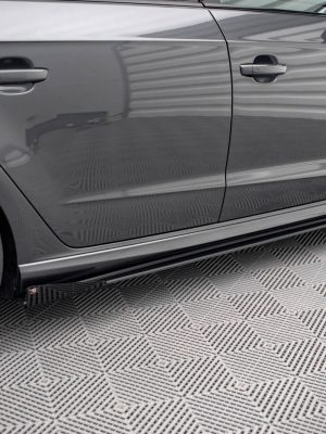 Audi S3 / A3 S-Line Sportback 8V (facelift) - Lâminas para Embaladeiras STREET PRO + Splitters | AUS33FSBCNC-SD1B+SF1G | Produto Maxton Design distribuído por Unicartuning. Audi S3 / A3 S-Line Sportback 8V (facelift) - Lâminas para Embaladeiras STREET PRO + Splitters | AUS33FSBCNC-SD1B+SF1G | Produto Maxton Design distribuído por Unicartuning.