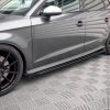 Audi S3 / A3 S-Line Sportback 8V (facelift) - Lâminas para Embaladeiras STREET PRO + Splitters | AUS33FSBCNC-SD1B+SF1G | Produto Maxton Design distribuído por Unicartuning.