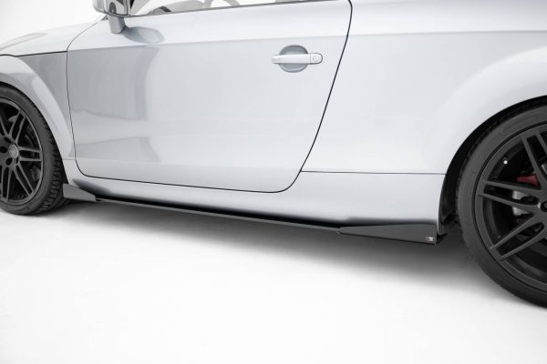 Audi TT S / TT S-Line 8j (facelift) - Lâminas para Embaladeiras STREET PRO + Splitters | AUTT2SLINECNC-SD1B+SF1G | Produto Maxton Design distribuído por Unicartuning.