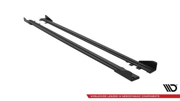 BMW 4 Coupé / Gran Coupé / Cabrio Pack M F32 / F36 / F33 - Lâminas para Embaladeiras STREET PRO + Splitters | BM4F32MPACKCNC-SD2B+SF1G | Produto Maxton Design distribuído por Unicartuning.