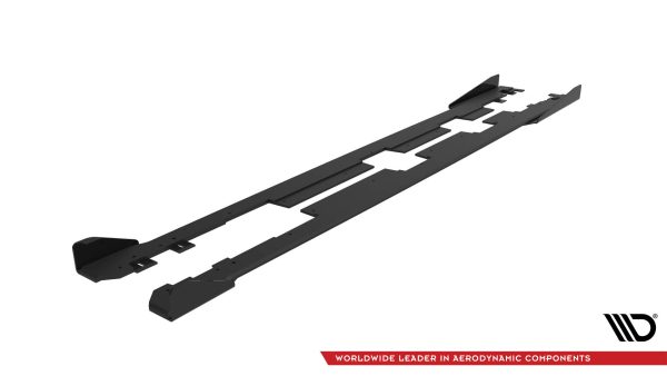 Honda Civic Mk10 - Lâminas para Embaladeiras STREET PRO + Splitters | HOCI10CNC-SD1B+SF1G | Produto Maxton Design distribuído por Unicartuning.