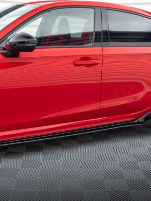 Honda Civic Type-R Mk 11 - Lâminas para Embaladeiras STREET PRO + Splitters | HOCI11TYPERCNC-SD1BRB+SF1G | Produto Maxton Design distribuído por Unicartuning.