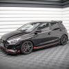 Hyundai I20 N Mk3 - Lâminas para Embaladeiras STREET PRO + Splitters | HYI203NCNC-SD1BRB+SRF1G | Produto Maxton Design distribuído por Unicartuning.