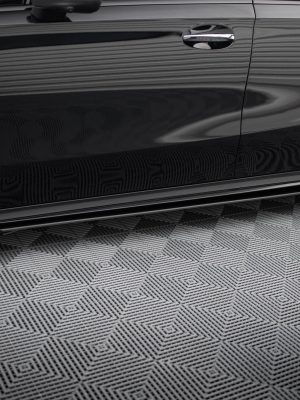 Mercedes-AMG A35 W177 (facelift) - Lâminas para Embaladeiras STREET PRO + Splitters | MEA177F35CNC-SD1B+SF1G | Produto Maxton Design distribuído por Unicartuning.