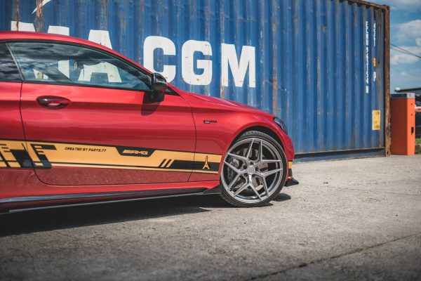 Mercedes-AMG C63 Sedan / Estate W205 / S205 - Lâminas para Embaladeiras STREET PRO + Splitters | MEC20543AMGCNC-SD1BRB+SRF1G | Produto Maxton Design distribuído por Unicartuning.
