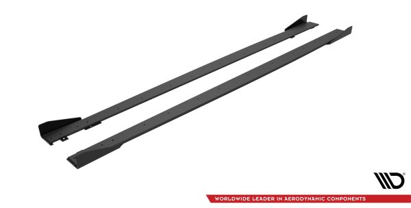 Mercedes-AMG C63 Sedan / Estate W205 (facelift) - Lâminas para Embaladeiras STREET PRO + Splitters | MEC205F63CNC-SD1B+SF1G | Produto Maxton Design distribuído por Unicartuning.
