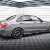 Mercedes-AMG C63 Sedan / Estate W205 (facelift) - Lâminas para Embaladeiras STREET PRO + Splitters | MEC205F63CNC-SD1B+SF1G | Produto Maxton Design distribuído por Unicartuning.