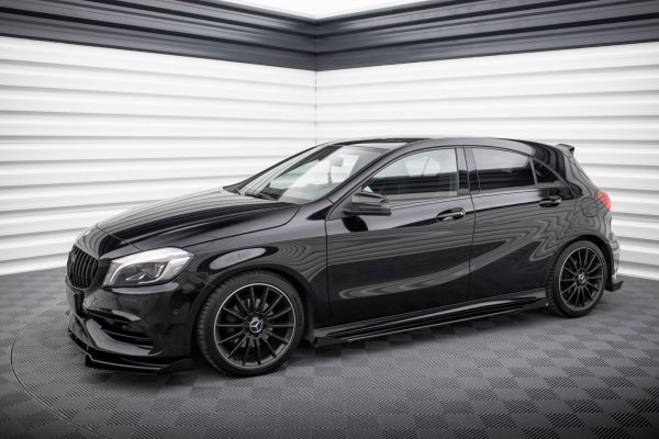 Mercedes-Benz Classe A AMG-line W176 (facelift) - Lâminas para Embaladeiras STREET PRO + Splitters | MEA176FAMGLINECNC-SD1B+SF1G | Produto Maxton Design distribuído por Unicartuning. Mercedes-Benz Classe A AMG-line W176 (facelift) - Lâminas para Embaladeiras STREET PRO + Splitters | MEA176FAMGLINECNC-SD1B+SF1G | Produto Maxton Design distribuído por Unicartuning.