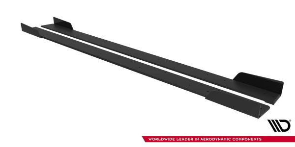 Mitsubishi Lancer Evo X - Lâminas para Embaladeiras STREET PRO + Splitters | MILA10EVOCNC-SD2BRB+SF1G | Produto Maxton Design distribuído por Unicartuning.