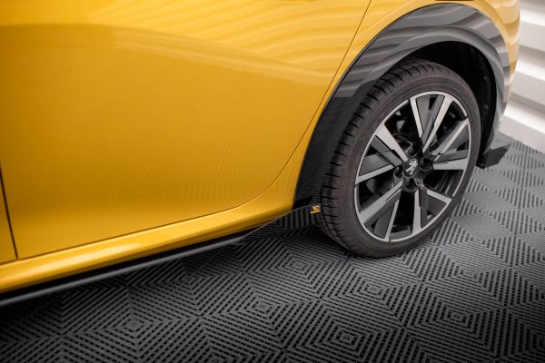 Peugeot 208 GT Mk2 - Lâminas para Embaladeiras STREET PRO + Splitters | PE2082GTCNC-SD1B+SF1G | Produto Maxton Design distribuído por Unicartuning.