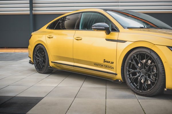 Volkswagen Arteon R-line - Lâminas para Embaladeiras STREET PRO + Splitters | VWAR1RLINECNC-SD1BRB+SF1G | Produto Maxton Design distribuído por Unicartuning.