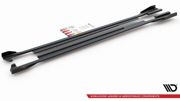 Volkswagen Arteon R-line - Lâminas para Embaladeiras STREET PRO + Splitters | VWAR1RLINECNC-SD1BRB+SF1G | Produto Maxton Design distribuído por Unicartuning.