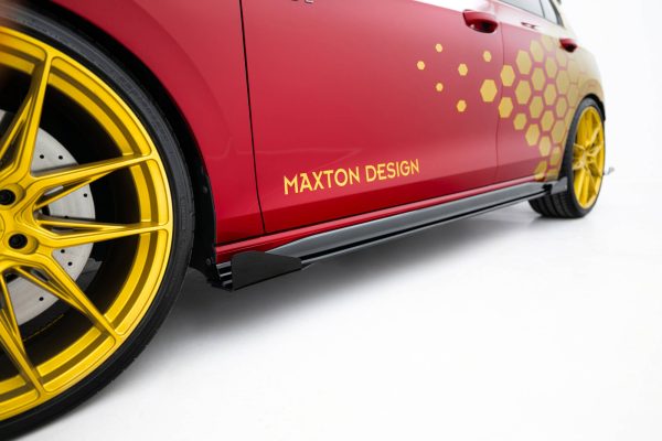 Volkswagen Golf GTI / GTE / GTI ClubSport / R-line Mk8 - Lâminas para Embaladeiras STREET PRO + Splitters | VWGO8GTICNC-SD1B+SRF1G | Produto Maxton Design distribuído por Unicartuning.