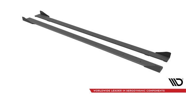 Volkswagen Golf R Mk7 - Lâminas para Embaladeiras STREET PRO + Splitters | VWGO7RCNC-SD1BRB+SRF1G | Produto Maxton Design distribuído por Unicartuning.