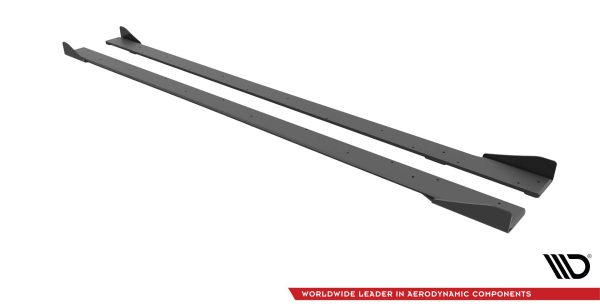 Volkswagen Golf R Mk7 - Lâminas para Embaladeiras STREET PRO + Splitters | VWGO7RCNC-SD1BRB+SRF1G | Produto Maxton Design distribuído por Unicartuning.