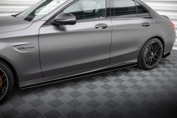 Mercedes-AMG C63 Sedan / Estate W205 (facelift) - Lâminas para Embaladeiras STREET PRO | MEC205F63CNC-SD1B | Produto Maxton Design distribuído por Unicartuning.