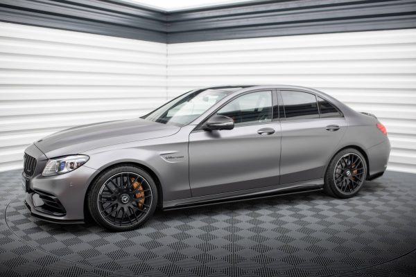 Mercedes-AMG C63 Sedan / Estate W205 (facelift) - Lâminas para Embaladeiras STREET PRO | MEC205F63CNC-SD1B | Produto Maxton Design distribuído por Unicartuning.