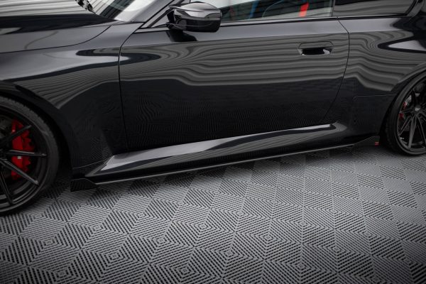 BMW M2 G87 - Lâminas para Embaladeiras STREET PRO V.1 + Splitters | BMM2G87CNC-SD1BRB+SF1G | Produto Maxton Design distribuído por Unicartuning. BMW M2 G87 - Lâminas para Embaladeiras STREET PRO V.1 + Splitters | BMM2G87CNC-SD1BRB+SF1G | Produto Maxton Design distribuído por Unicartuning.