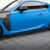 Subaru BRZ Mk2 - Lâminas para Embaladeiras STREET PRO V.1 + Splitters | TOGR861CNC-SD1B+SF1G | Produto Maxton Design distribuído por Unicartuning.